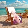 1Pc Pig Nose Selfie Adventure Beach Towel, Quick Dry, Multi-Use for Beach Pool Gym Yoga Home Travel, Christmas, Halloween, Xmas Gift M928747