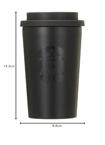 STARBUCKS Starbucks Stainless Steel TOGO Cup Tumbler, Matte Black, 355ml, Birthday Gift
