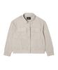 Adhoc Unisex Color Denim Basic Trucker Jacket (Beige) (Hz8Dj80-25)