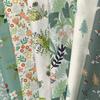 Floral Quilting Fabric Green Pine Cone Pattern 7-Piece Scraps, 100% Cotton, 46x56cm, Series,