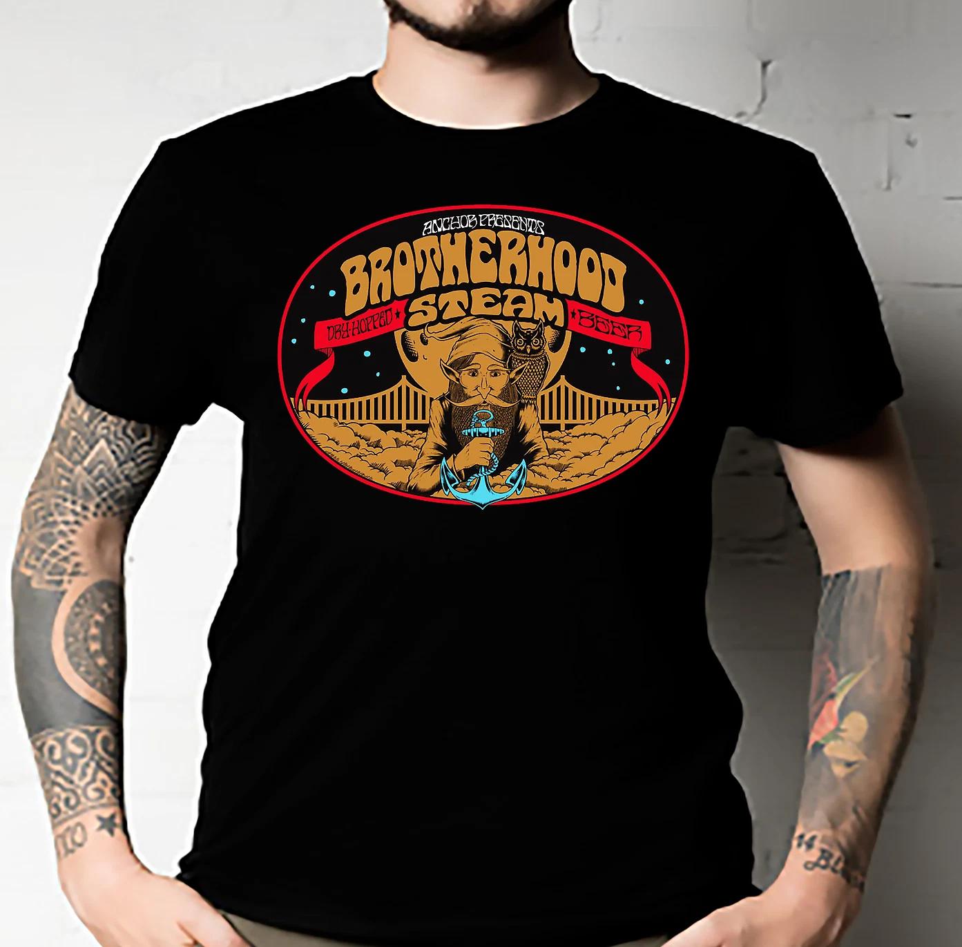 Men s and Women s T-shirts Anchor Steam Beer Classic S