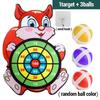 Sticky Balls Board Sports Games Indoor Toy Children Sports Dartboard Creative Throw Outdoor Child Ball Toy