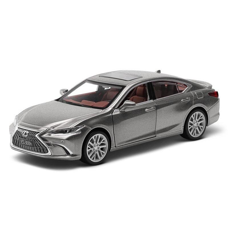 

1/35 Lexus ES300h Сплав Машинка Литые и Игрушечные Транспортные Средства Модель Машины Звук и Свет Инерционная Машинка Игрушки для Детей Подарки серебряный