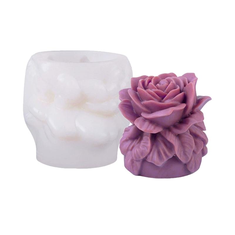 Silicone Molds Flowers Candle Molds Epoxy Resin Molds Craft Molds Handmade Castings Molds Plasters Molds