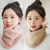 Neue Lamm Fleece für Frauen Schals Winter Warm Gefälschte Kragen Schal Plüsch Lätzchen Snood Weiblichen Winddicht Wrap Hals Schutz polar
