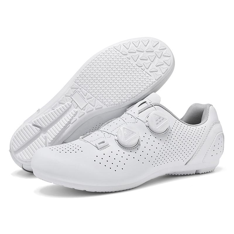 Unisex Breathable Lockable Cycling Shoes - Men's Road & Non-Lock Mountain Bike Shoes Available