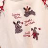 Girls White Short Sleeve T Shirt Stylish Casual Summer Top