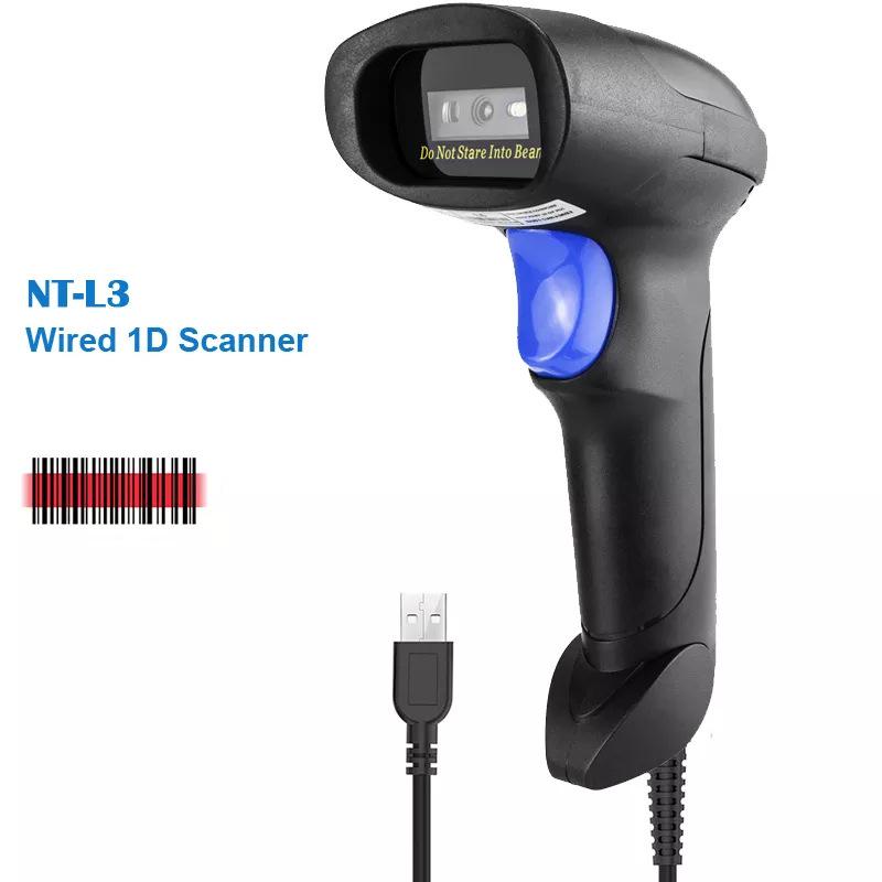 

NETUM Bluetooth Wireless Barcode Scanner for 1D/2D Codes – Retail & Supermarket Self-Induction