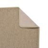 Sisal Effect Hall Runner Beige 80 X 300 Cm