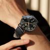 OLEVS Mens Watch Business Casual Roman Dial Waterproof Luminous Function Analog Quartz Date Gift