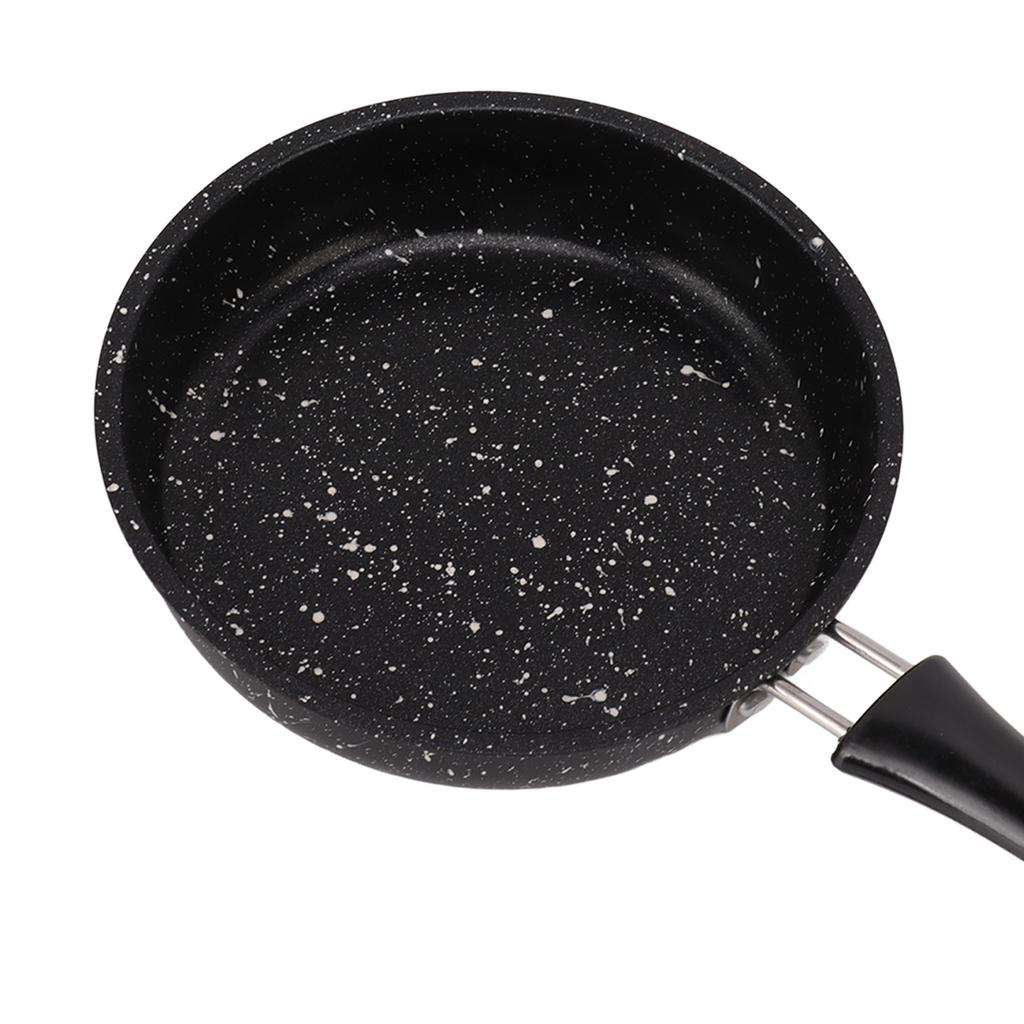 Frying Pan Stainless Steel Ergonomic Handle Fast Even Conduction Antistick Cooking Skillet for Bacon Steak Onion