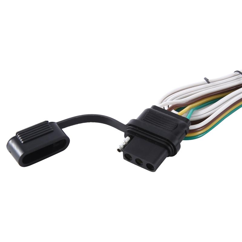 4 Way Trailer Wiring Harness Connector Plug 56471 118867 Parts Accessories For Ford Bronco W/O LED Taillights 2021-2023