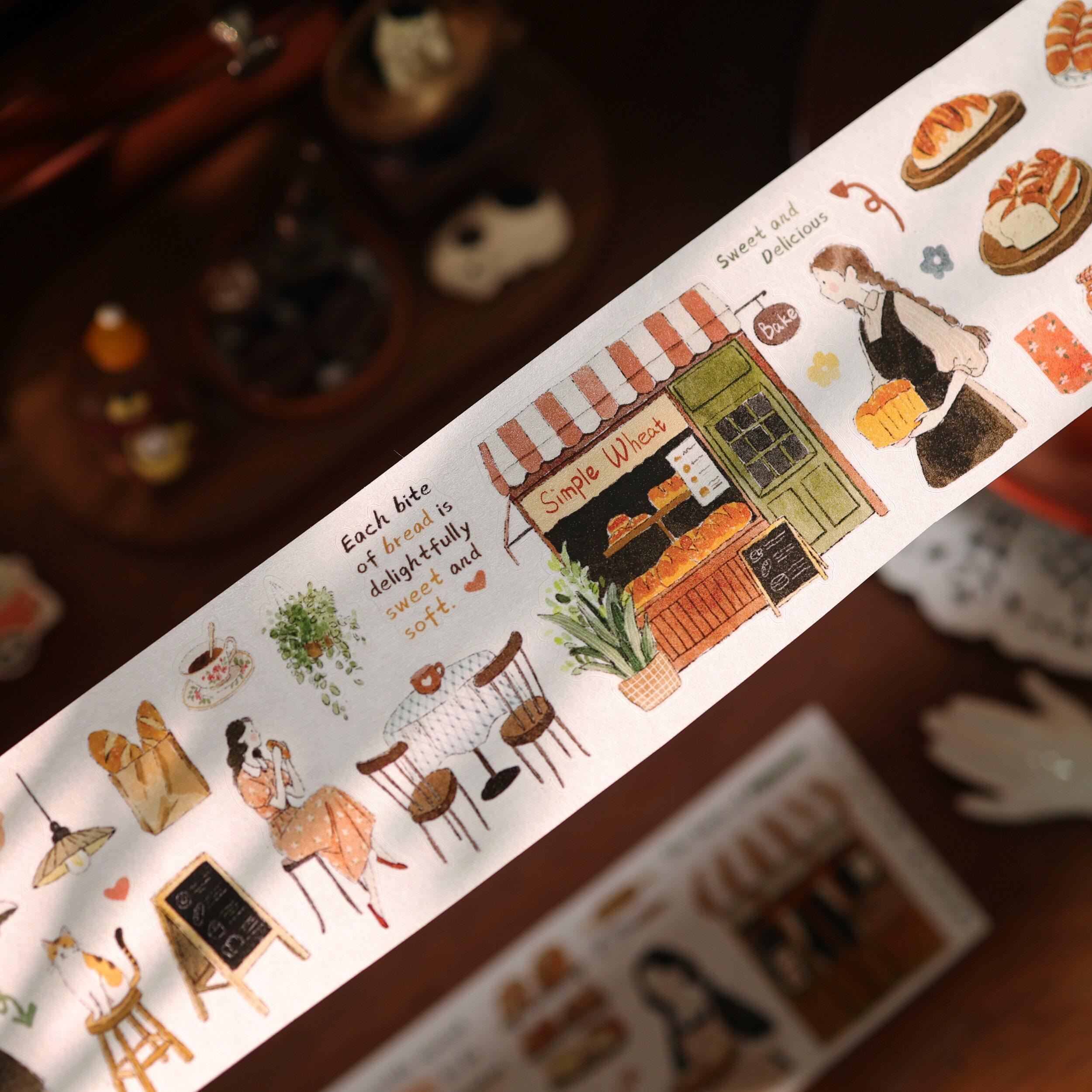 Yier  Salt journal [Bakery Daily] PET Washi Tape Cutting Sticker