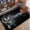 Personalized Crystal Velvet Carpet Motorhead Pattern Non Slip Floor Rug