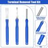 Kit de Herramientas Manuales para Extracción de Pines 30 Piezas/set Herramienta Reutilizable para Extracción de Conectores de Pines Kit de Reparación