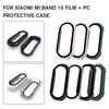 Gehärtetes Glas+ Bumper Case Hülle Für Xiaomi Mi Band 10 Vollschützende Bumper Case Uhrenzubehör