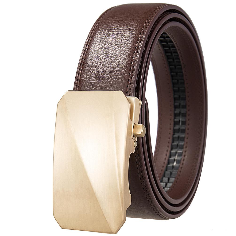 Two-Layer Belt Casual Business Belt, Belt For Men, Automatic Buckle Belt Ly36-25564-1