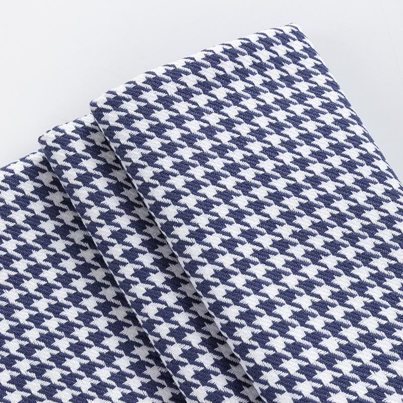 Houndstooth Polyester Linen-like Thick Sofa, Car Seat Cover & Pillowcase Fabric