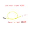 Universal Motorcycle 1000MM/1200MM Straight Head Gas Throttle Cable For SX EXC TC TE KXF CRF YZF WR YZ RM ATV Dirt Pit Bike MX Throttles 2