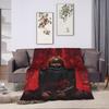 The Conjuring Annabelle Rossa Coperta in Flanella Calda Morbida Coperta Plaid per Divano Sedia Viaggio Ufficio Copriletto Copridivano Letto
