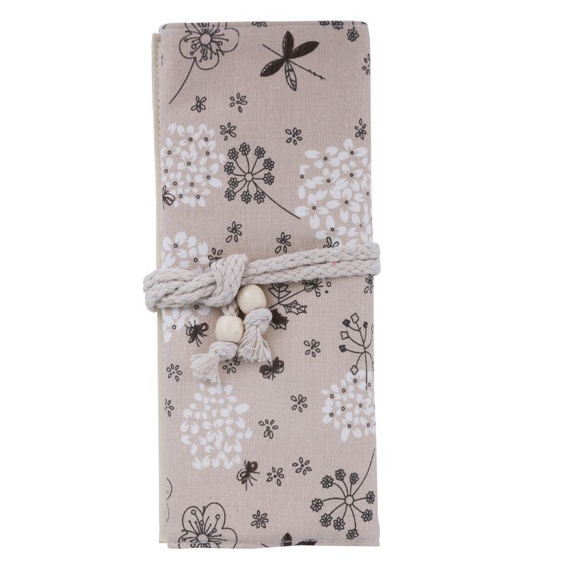 

Пустая обложка Портативный Складной Холст Милый Японский Стиль Кисть для Макияжа Other materials Makeup Brush Bag