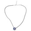Natural Stone Pendant Necklace Round Shape Crystal Tiger Eye Agates For Women Men Jewelry Making Necklace Charm Gift