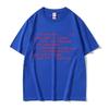 Alles, was ich wollte, ist jetzt vorbei Grafik-T-Shirt Herren Damen Mode Popmusik T-Shirts Männlich Lässig Übergroße T-Shirts