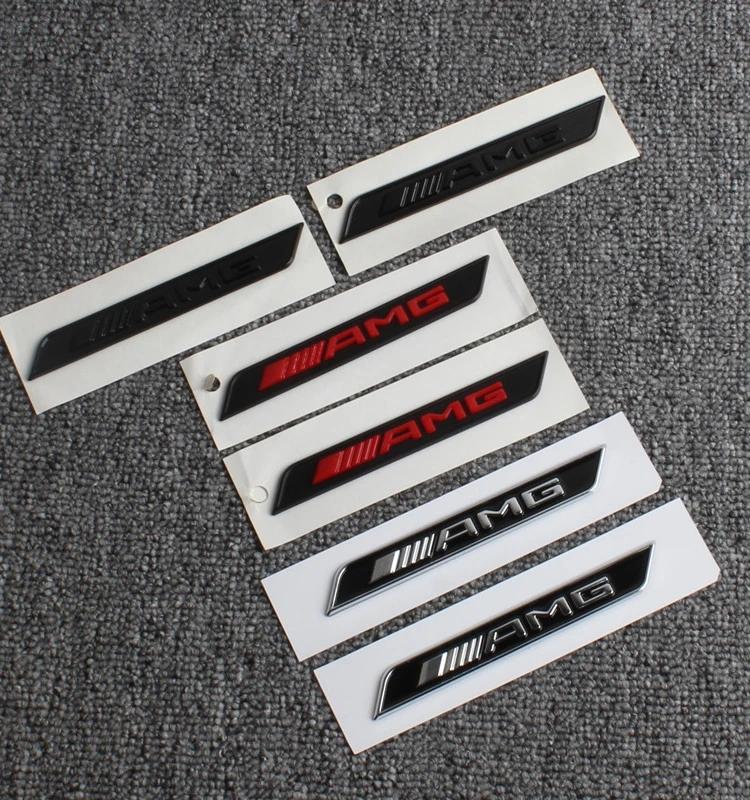 2p Car ABS sticker Suitable for Mercedes-Benz AMG fender side label GLE-class modification GLE400 GLE450 decorative modification