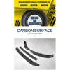 Front Bumper Spoiler Protector Plate Lip Body Kit Carbon Surface Decorative Strip Chin Shovel for Volkswagen ARTEON CC 2019-2024