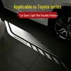 Toyota Camry Dual Lens Projection Ambient Door Light Modification
