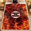 Flannel BlanketBorussia Mönchengladbach Warm Soft Throw Blanket for Indoor Sofa Bed Living Room Use