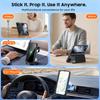 Magnetic for Google Pixel 10 Pro Fold Phone Case with Stand,Fit for Magsafe,Hinge Protection,Built-in Dual Hidden Kickstand,Screen Protector-Black