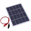 3W 5V Polycrystalline Silicon DIY Solar Panel Laminated Board Battery Plate 170x130mm(3W‑White )
