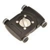 Table Top Dolly Car Roller Desktop Video Rail Track Slider for DSLR Rig Film Camera, Equipped with 1/4 Screws for Camera