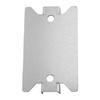 Studs Nail Plates Plumbing Protectors Construction Wood Drilling Easy Installation Pointed Tip Reliable Protection