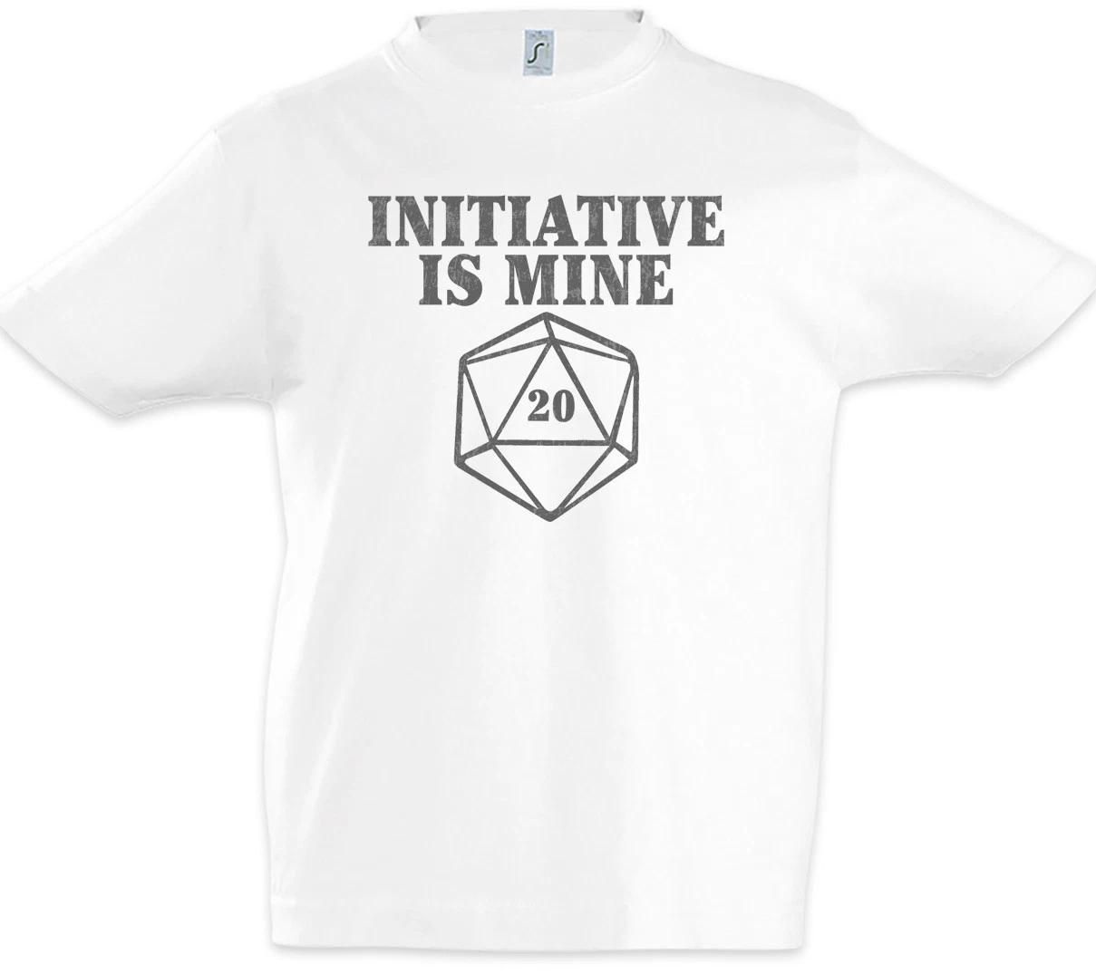 Intiative Is Mine Kids Boys kids boys T-Shirt Pen & Paper RPG Roleplay Role Play Larp Fun 160