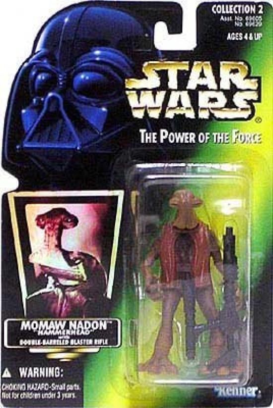 Star Wars GREEN CARD with HOLO MOMAW NADON Momaw Nadon "HAMMERHEAD" (Hammerhead)