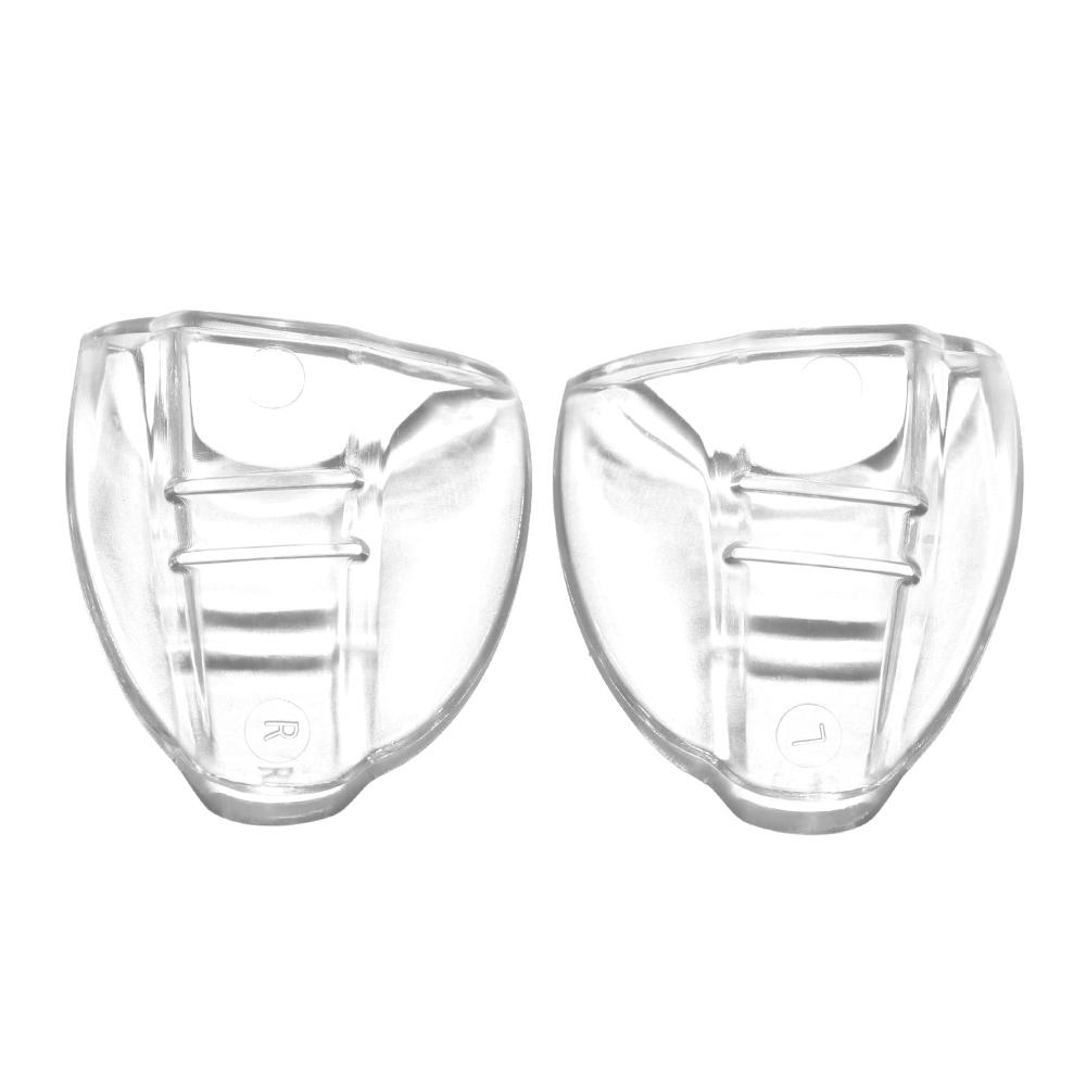 

2Pcs Universal Clear Safety Eye Glasses Side Shields Windproof For Glasses Slip-On Safety Glasses Flexible Fits Shield