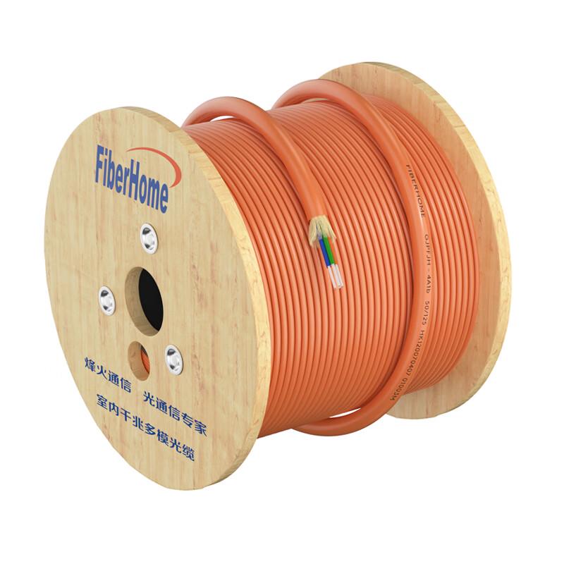 FiberHome GJPFJH-6A1a OM2 Multi-mode 6-Core LSZH Indoor Fiber Optic Cable