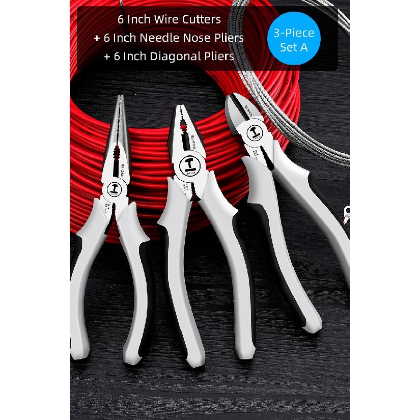 

Зеленые плоскогубцы, многофункциональные универсальные тиски, промышленный класс, бытовой электрик, косой рот, острый рот, проволока 3-piece set A