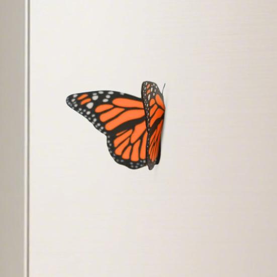 Yousheng 3D Printed Butterfly Refrigerator Magnet DIY Home Kitchen Locker Fridge Monarch Tiger Swallowtail Blue Butterfly Magnetic Decoration Ornament