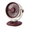 USB Direct Charging Desk Fan, 3 Speeds Quiet Air Circulator, Adjustable Angle Mini Personal Fan for Home Office Bedroom