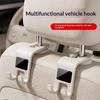 Slim Design Car Headrest Hooks Multifunctional Invisible Seat Hanging Holder for Handbags Purse Groceries Car Travel Use