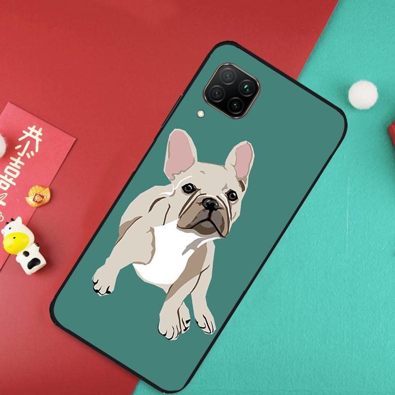 Französische Bulldogge Hund Für Huawei Nova 9 10 SE 11 Pro 7i 8i 11i 12i Y73 Y72 Y61 Y91 Y90 Y70 Y60 P30 P40 Lite Hülle