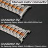 Men Sports Rubber Strap for Samsung Galaxy Watch 8 40mm 44mm 8 Classic 46mm Outdoors Wrist Band For Galaxy Watch Ultra 2025 47mm