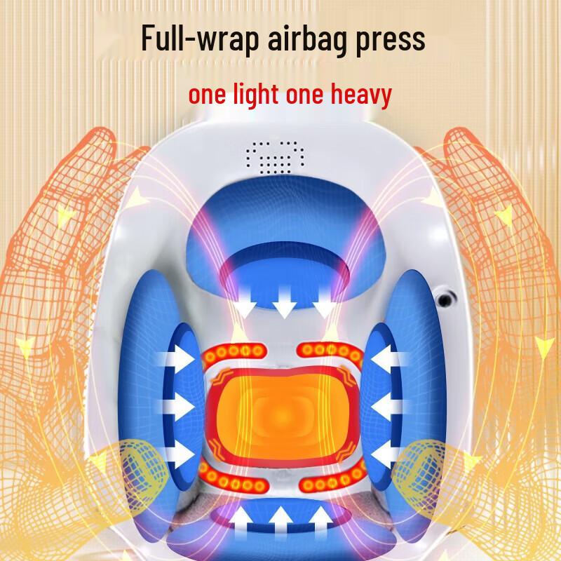 HEZHENG Heated Air Compression Knee Massager CN plug (adapter included)