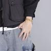 15MM Wide Simple Cuban Chain Bracelet For Men Hip Hop Polished Charms Accessories Golden Trendy Jewelry Boys Girls Party Gifts
