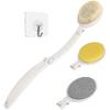 Bath Brush With Foldable Long Handle