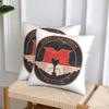 Motobecane Retro Badge 2 Pcs Square Pillowcase Pillow Cover Cushion Decor Comfort Throw Pillow For Home Sofa