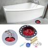 Tail Pipe Bath Drain Rough in set  Bathtub Drain Installation Floor Mount Tub Drain Rough for Freestanding Bathtubs